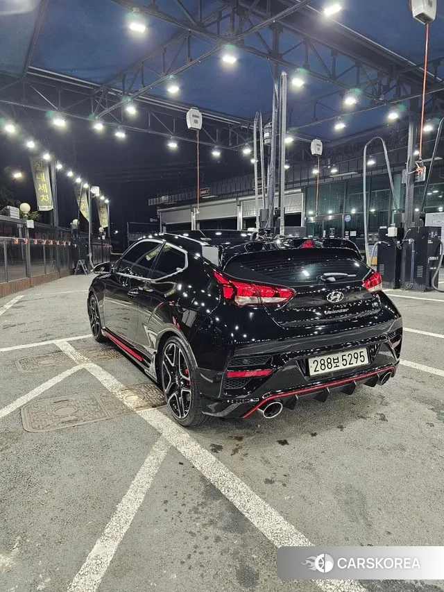 Hyundai Veloster (JS) 2018 Черный из Кореи, фото 2