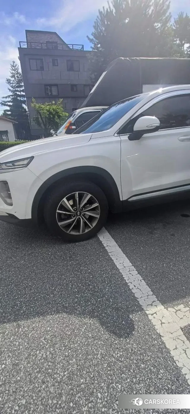 Hyundai Santa Fe TM 2020 Белый из Кореи, фото 2