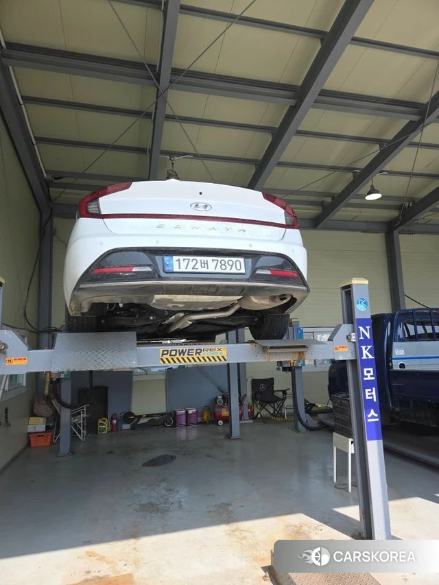 Hyundai Sonata (DN8) 2022 Белый из Кореи, фото 2