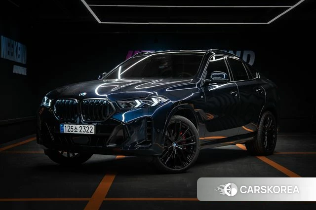 BMW X6 (G06) 2025 Черный из Кореи, фото 2