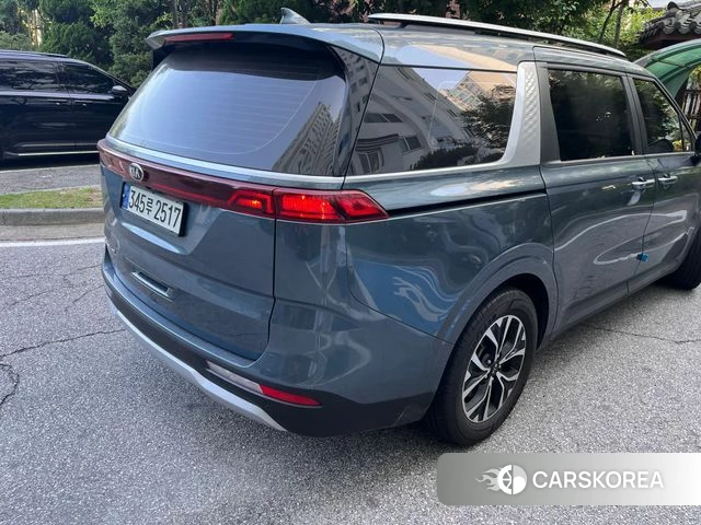 Kia Carnival 4th generation 2021 Синий нефрит из Кореи, фото 2