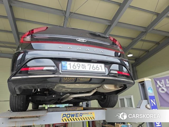 Hyundai Sonata (DN8) 2022 Черный из Кореи, фото 2
