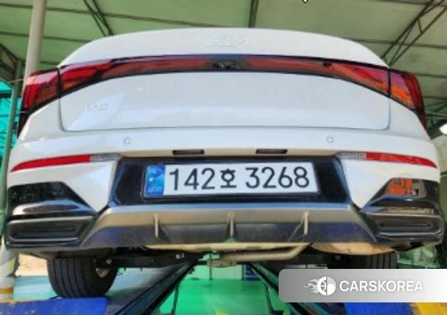 Kia The New K5 3rd generation 2024 Белый из Кореи, фото 2