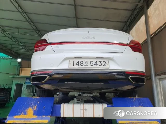 Kia The New K9 2nd generation 2021 Белый из Кореи, фото 2