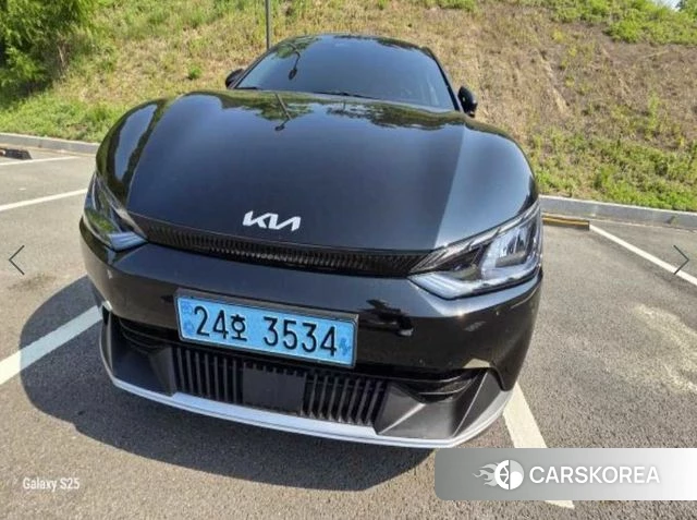 Kia EV6 2022 Черный из Кореи, фото 2