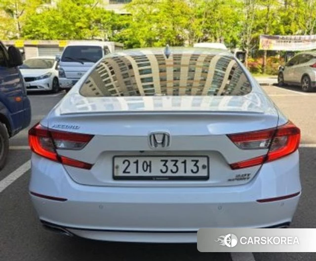 Honda Accord 10th Generation 2018 Белый из Кореи, фото 2