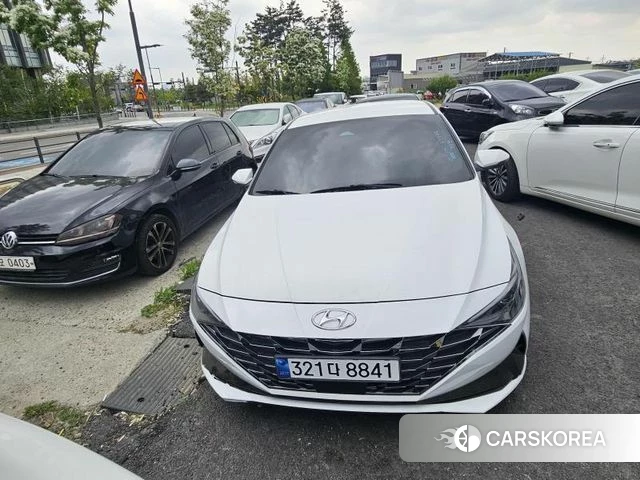 Hyundai Avante (CN7) 2022 Белый из Кореи, фото 3