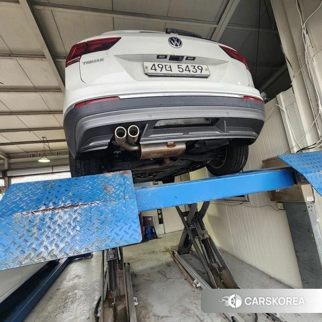 Volkswagen Tiguan second Generation 2018 Белый из Кореи, фото 2