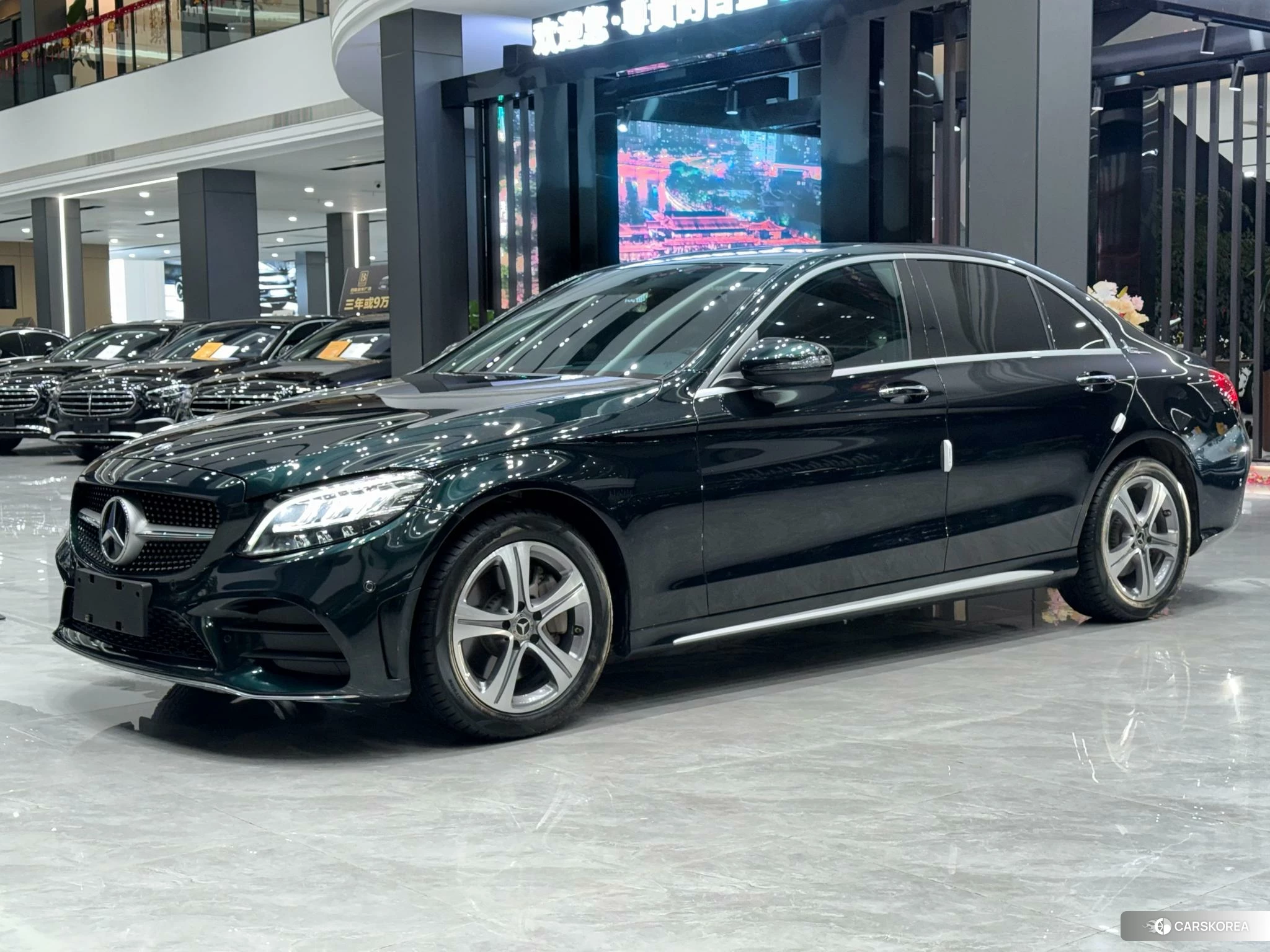 Mercedes-Benz Class C 2020 Зеленый из Китая, фото 2