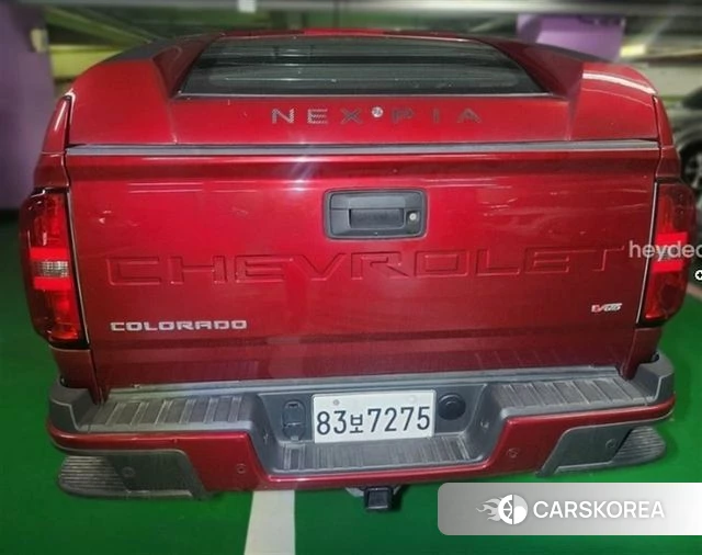 Chevrolet (GM Daewoo) Real New Colorado 2021 Красный из Кореи, фото 2