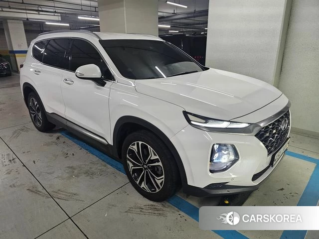 Hyundai Santa Fe TM 2019 Белый из Кореи, фото 2