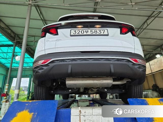 Hyundai Tucson Hybrid (NX4) 2023 Белый из Кореи, фото 2