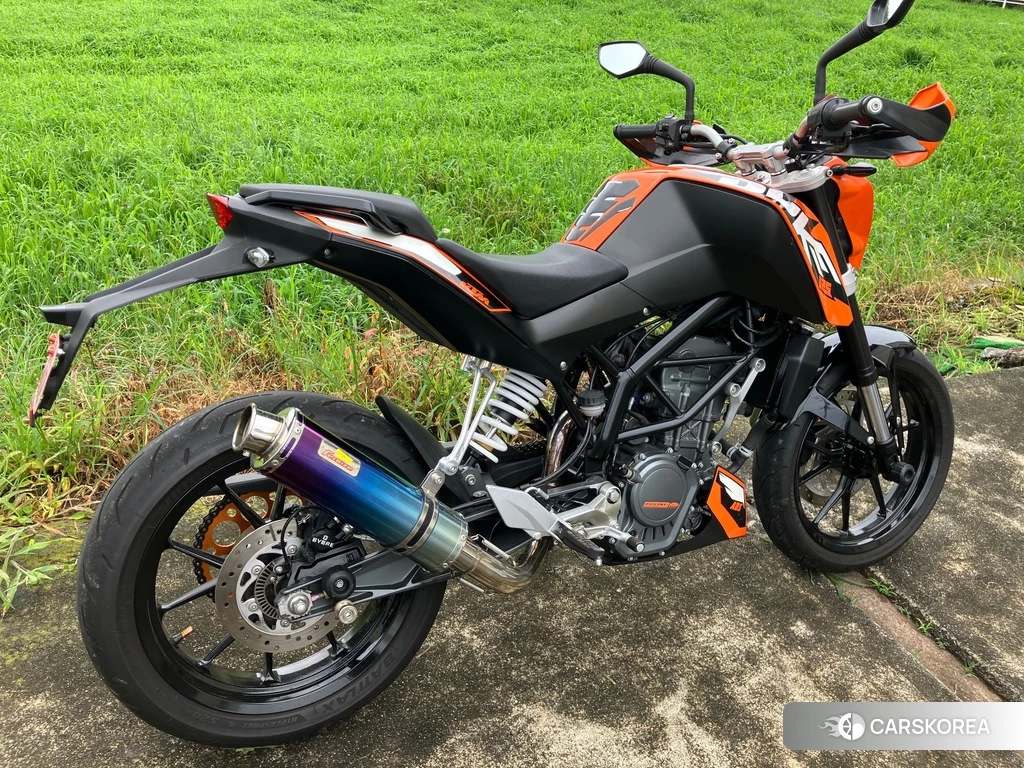 Проданный KTM 125 DUKE 2013 из Японии