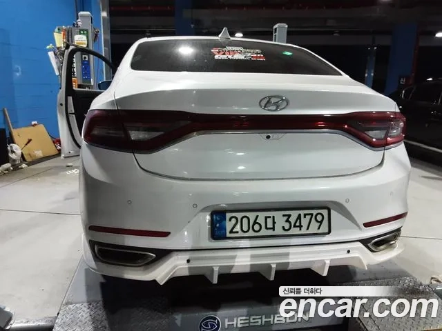 Hyundai Grandeur IG 2019 Белый из Кореи, фото 2