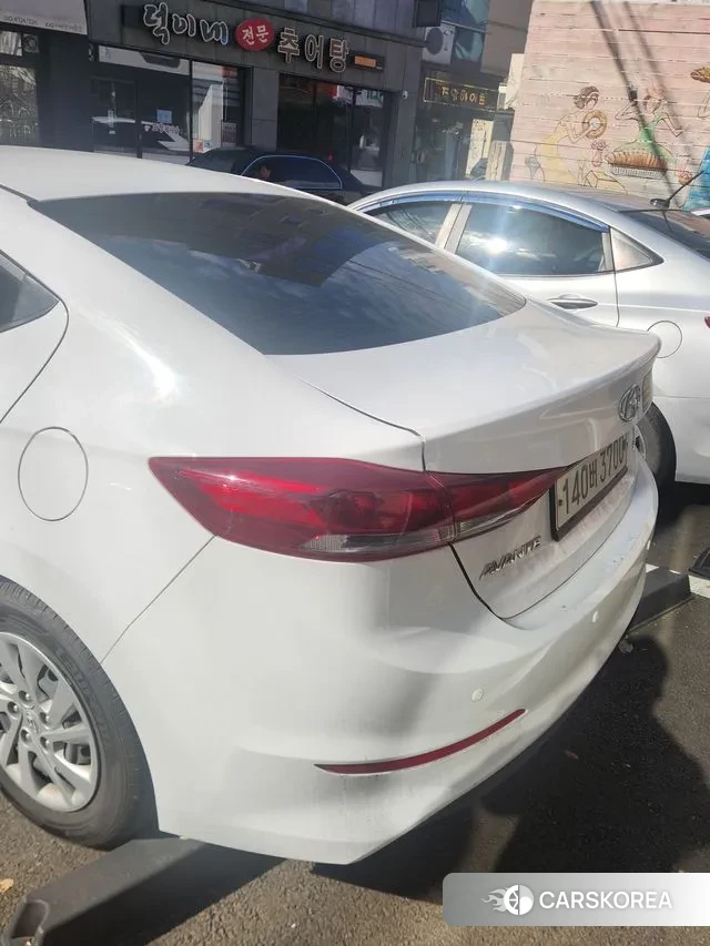 Hyundai Avante AD 2018 Белый из Кореи, фото 2