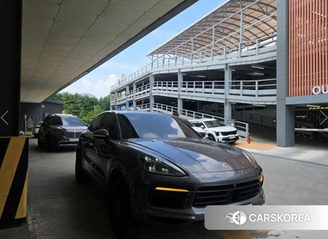 Porsche Cayenne (PO536) 2020 Серебристо-серый из Кореи, фото 2