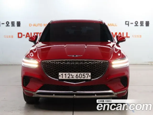 Genesis GV70 2021 Красный из Кореи, фото 2