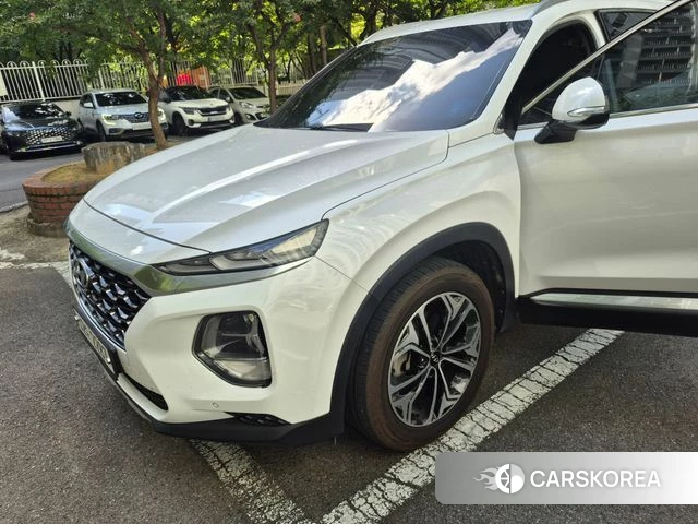 Hyundai Santa Fe TM 2019 Белый из Кореи, фото 3
