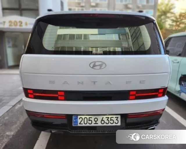 Hyundai Santa Fe (MX5) 2023 Белый из Кореи, фото 2
