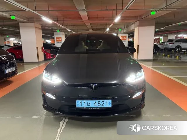 Tesla Model X 2023 Серый из Кореи, фото 2