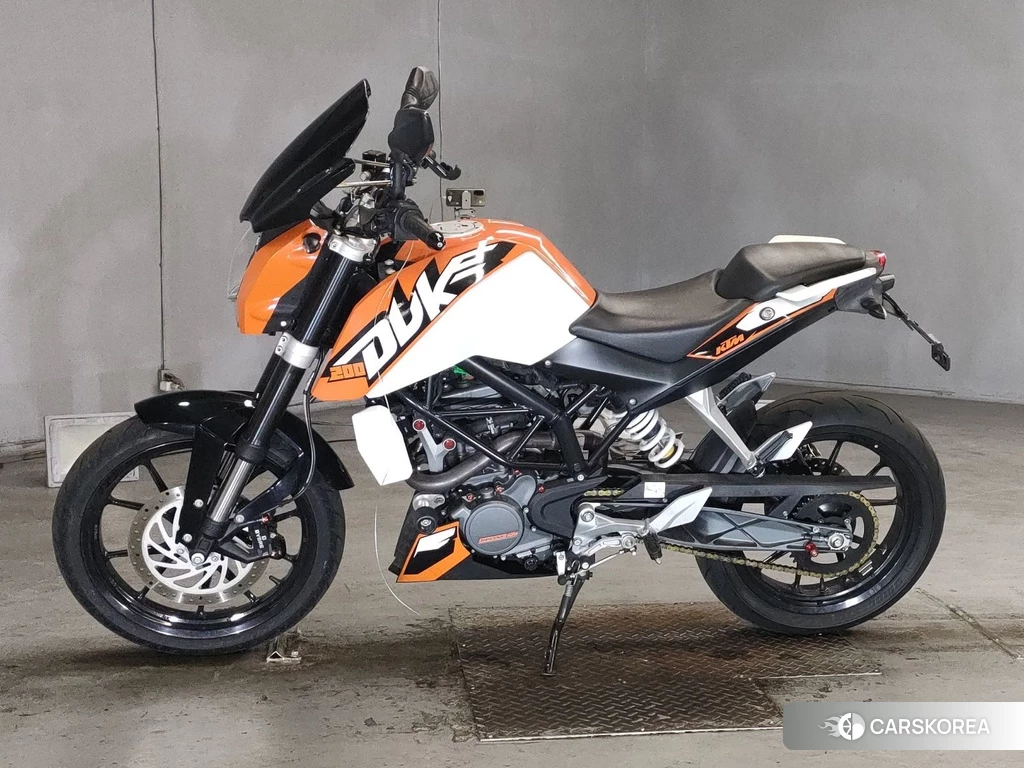 Проданный KTM 200 DUKE 2013 из Японии