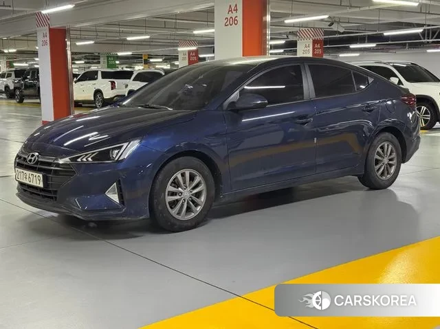 Hyundai The New Avante AD 2019 Синий из Кореи, фото 6