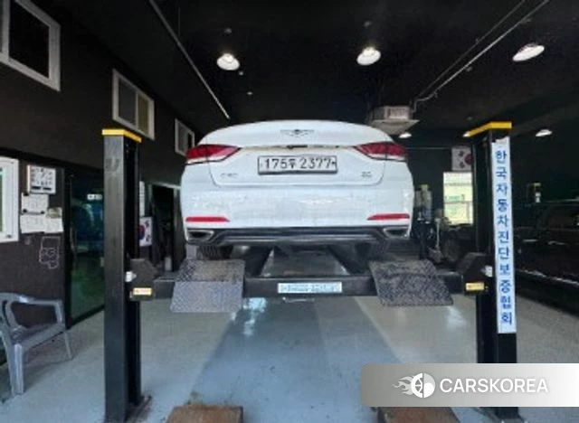 Genesis G80 2019 Белый из Кореи, фото 2