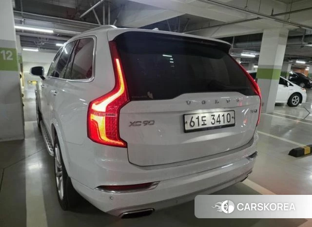 Volvo XC90 second Generation 2018 Белый из Кореи, фото 2