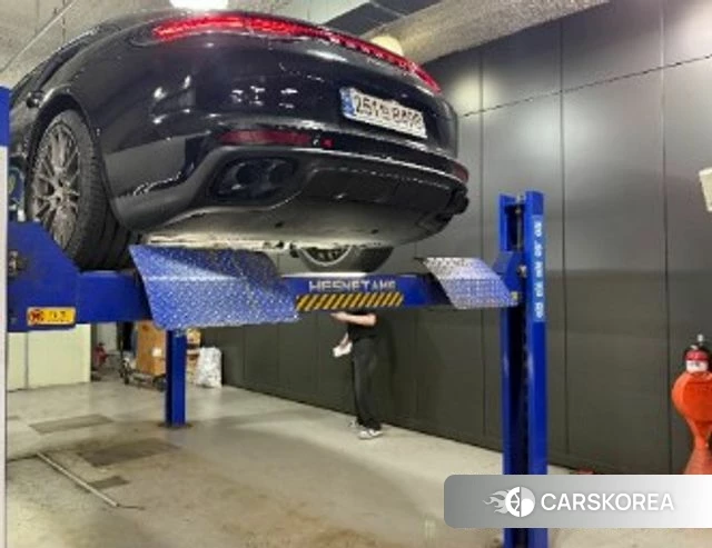 Porsche Panamera (971) 2022 Черный из Кореи, фото 2