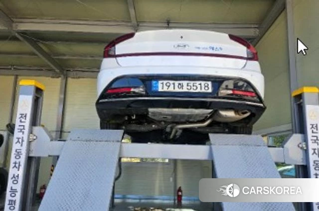Hyundai Sonata (DN8) 2022 Белый из Кореи, фото 2