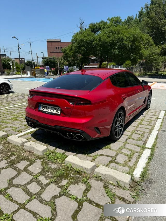 Kia Stinger Meister 2021 Красный из Кореи, фото 2