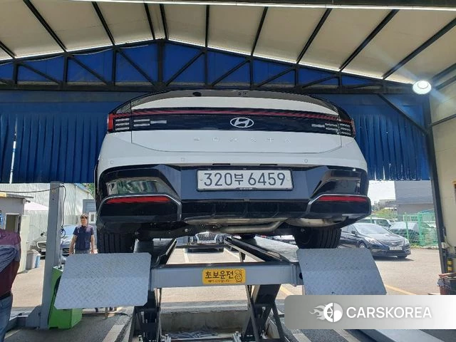 Hyundai Sonata D Edge (DN8) 2023 Белый из Кореи, фото 2