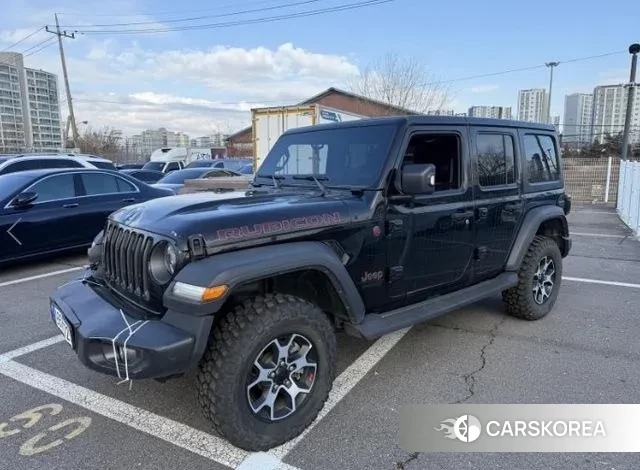 Jeep Wrangler (JL) 2022 Черный из Кореи, фото 5