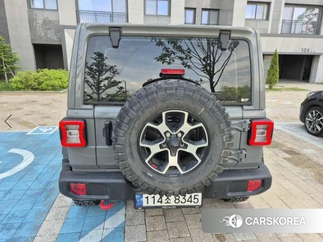 Jeep Wrangler (JL) 2022 Серебристо-серый из Кореи, фото 2