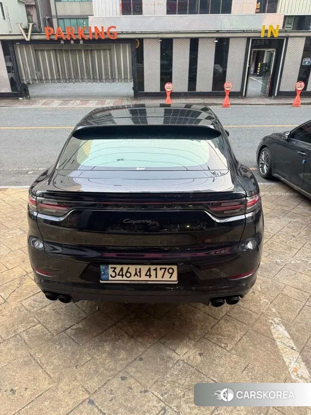 Porsche Cayenne (PO536) 2020 Черный из Кореи, фото 2