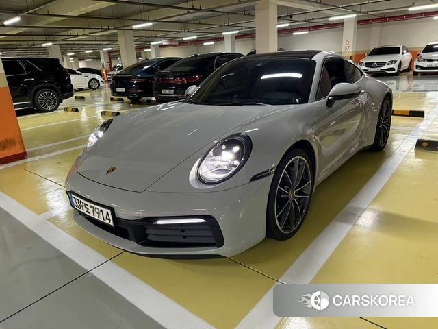 Porsche 911(992) 2020 Белый из Кореи, фото 3