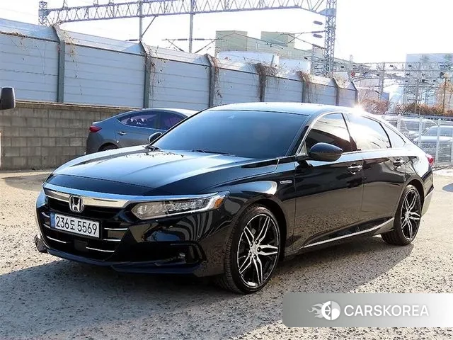 Honda Accord 10th Generation 2021 Черный из Кореи, фото 2