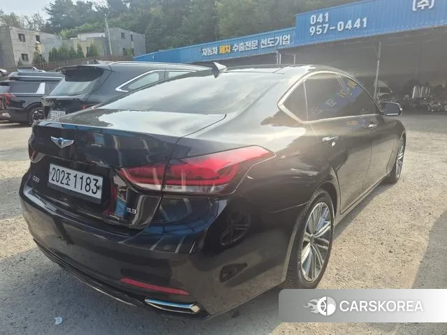 Genesis G80 2018 Черный из Кореи, фото 5