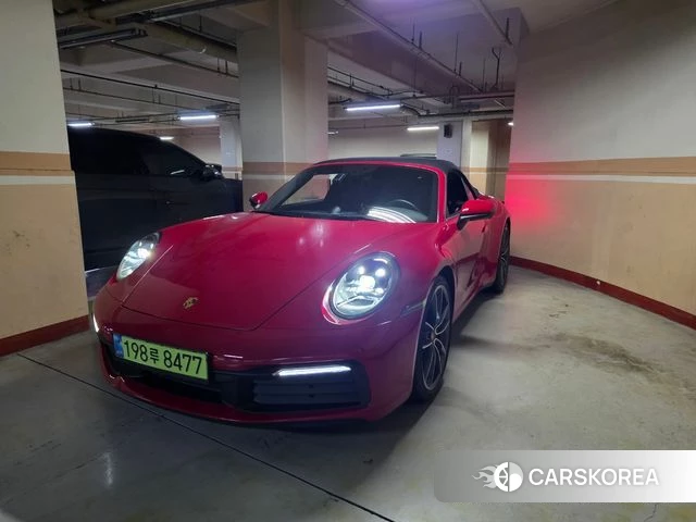 Porsche 911(992) 2020 Красный из Кореи, фото 2