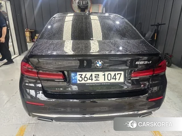 BMW 5 Series (G30) 2021 Черный из Кореи, фото 2