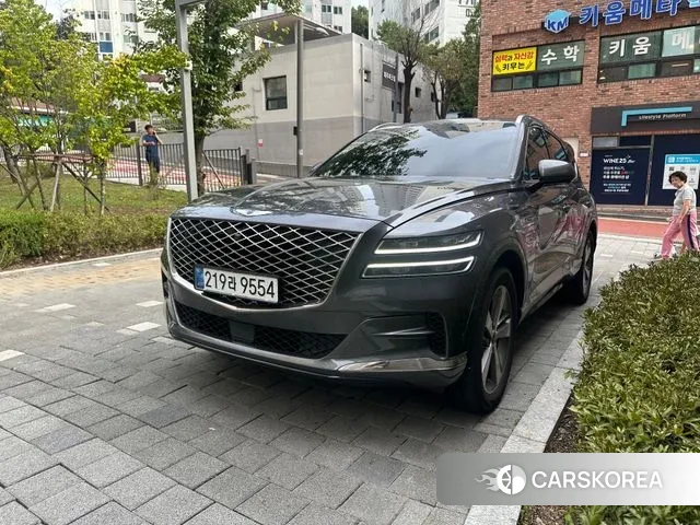 Genesis GV80 2021 Серый из Кореи, фото 3