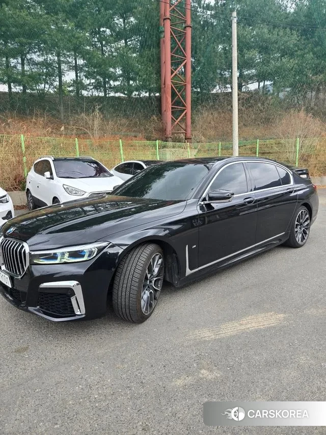 BMW 7 Series (G11) 2022 Черный из Кореи, фото 4