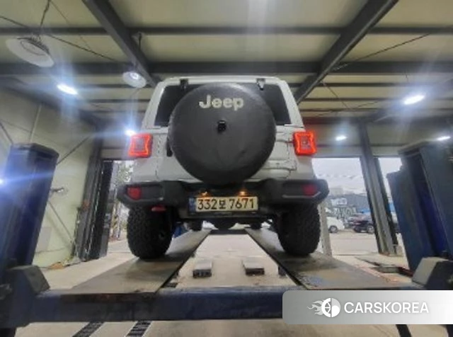 Jeep Wrangler (JL) 2021 Белый из Кореи, фото 2