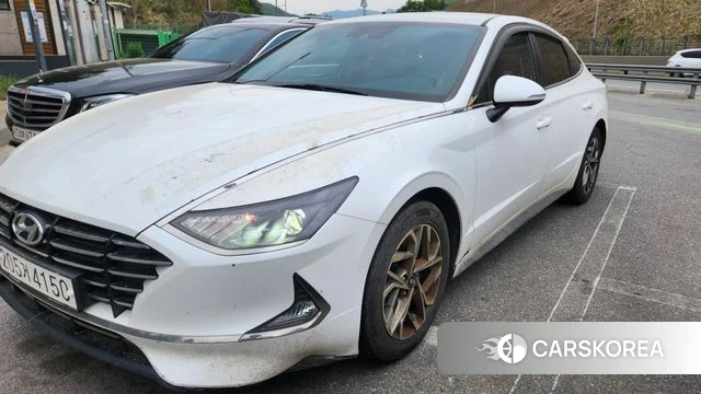 Hyundai Sonata (DN8) 2020 Белый из Кореи, фото 6