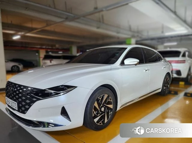 Hyundai The New Grandeur IG Hybrid 2020 Белый из Кореи, фото 2