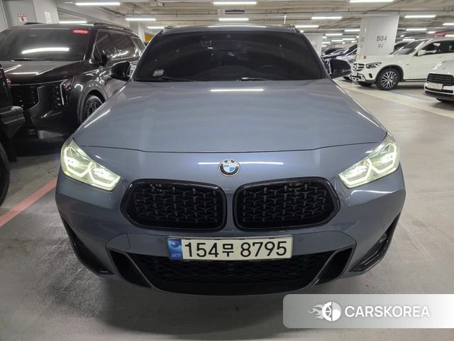 BMW X2 (F39) 2021 Серебристо-серый из Кореи, фото 4