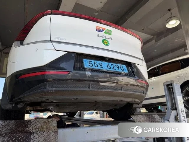 Kia EV6 2022 Белый из Кореи, фото 2