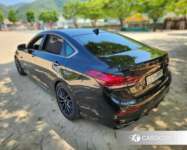 Genesis G80 2018 Черный из Кореи, фото 2