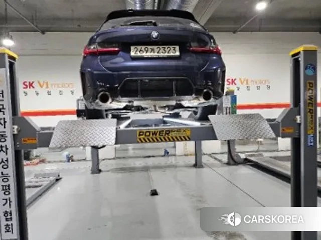 BMW 3 Series (G20) 2022 Синий из Кореи, фото 2