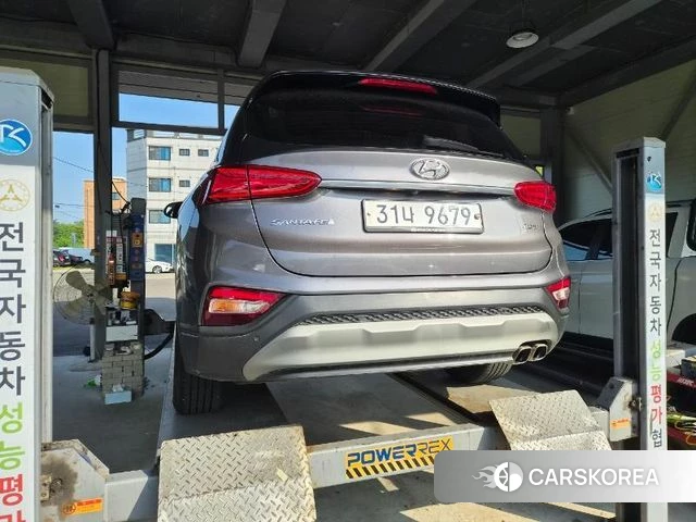 Hyundai Santa Fe TM 2019 Серый из Кореи, фото 2